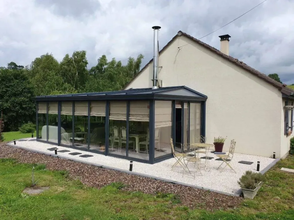 Châssis verrière à Gouffern en Auge