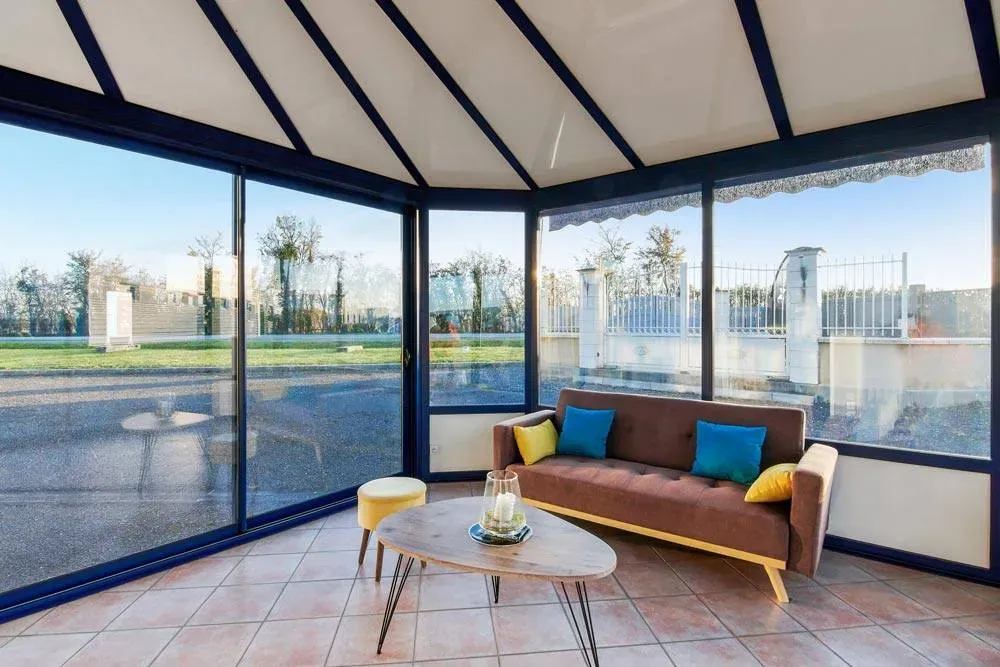 Véranda à Gouffern en Auge